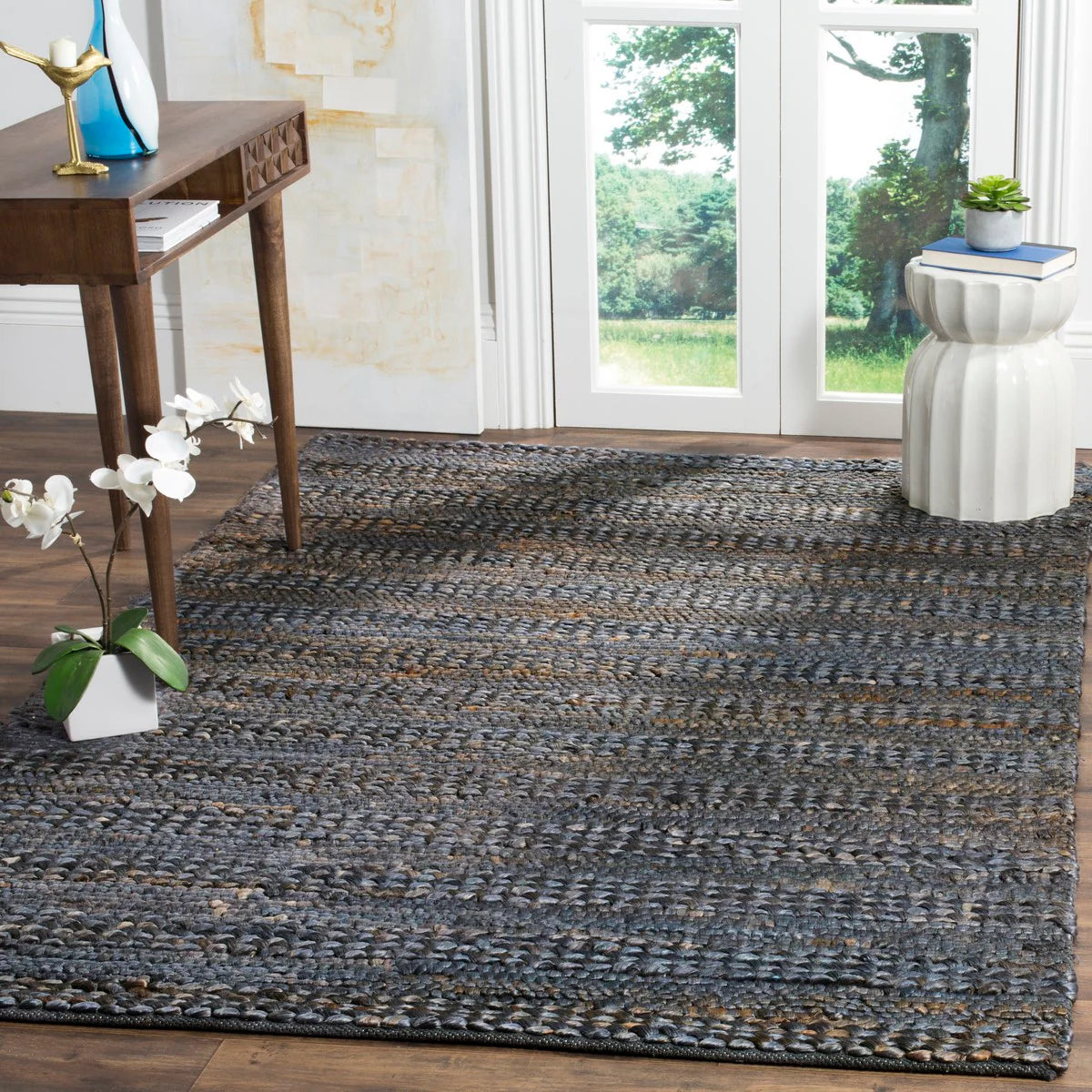 Natural Hand Woven Coastal Rug - Coastal-Inspired Elegance for Your Home Decor
