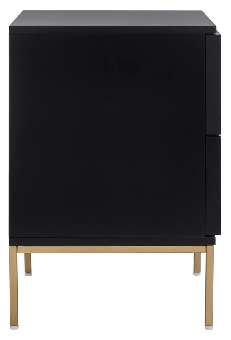 Zadie 2-Drawer Rattan Nightstand - Stylish and Functional Boho-Inspired Bedroom Accent