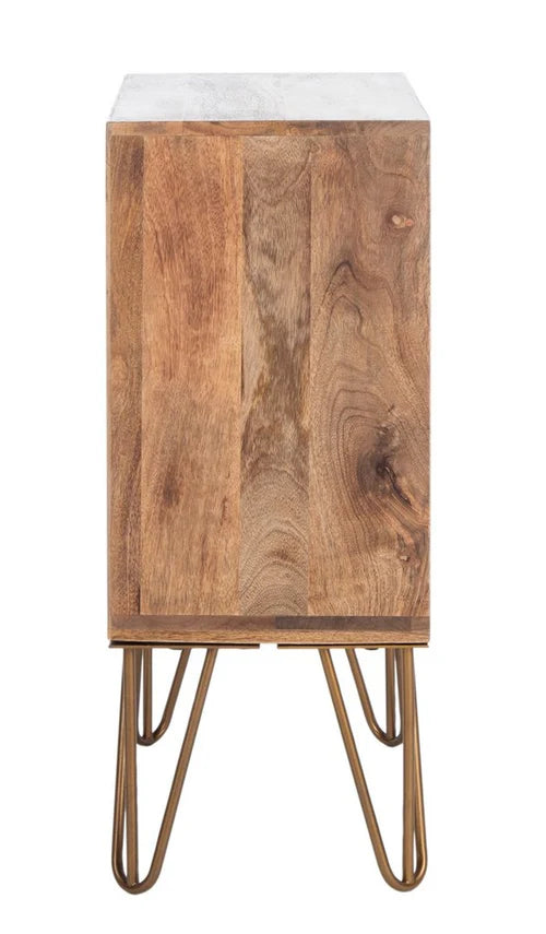 Solene 1 Drawer Textured Nightstand - Elegant and Functional Bedroom Storage Piece
