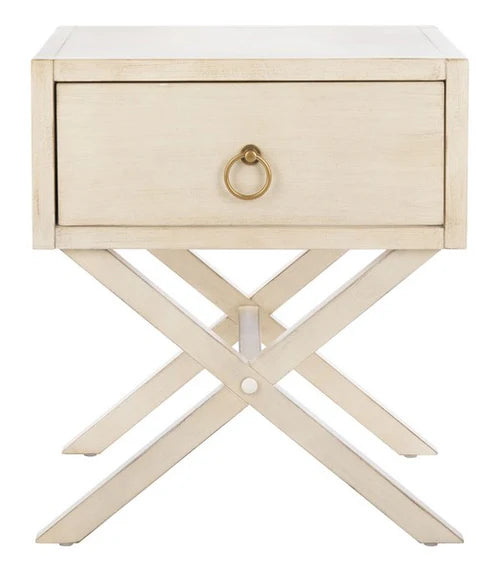 Odilia 1-Drawer Nightstand - Modern and Functional Storage for Your Bedroom