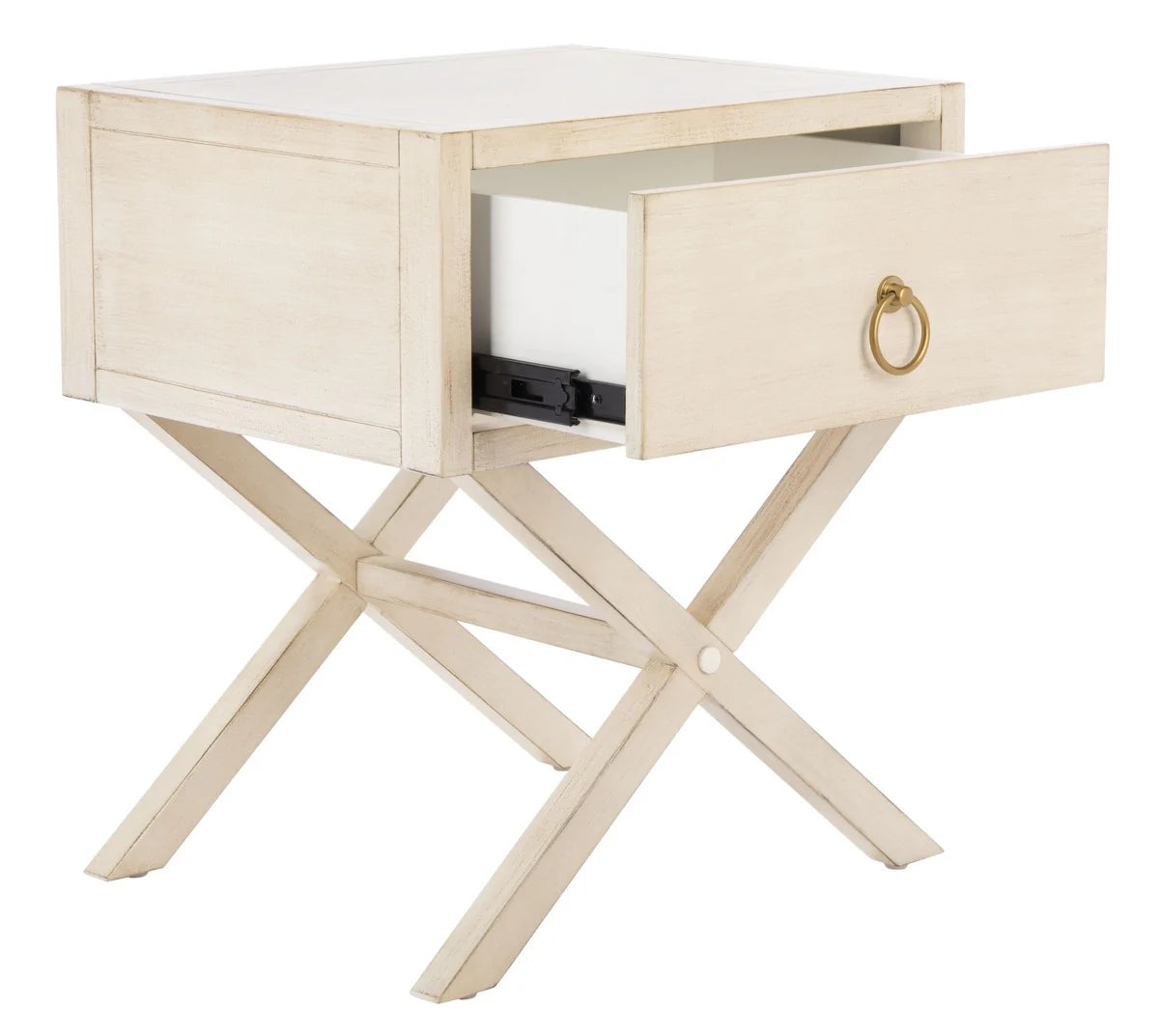 Odilia 1-Drawer Nightstand - Modern and Functional Storage for Your Bedroom