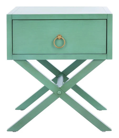 Odilia 1-Drawer Nightstand - Modern and Functional Storage for Your Bedroom