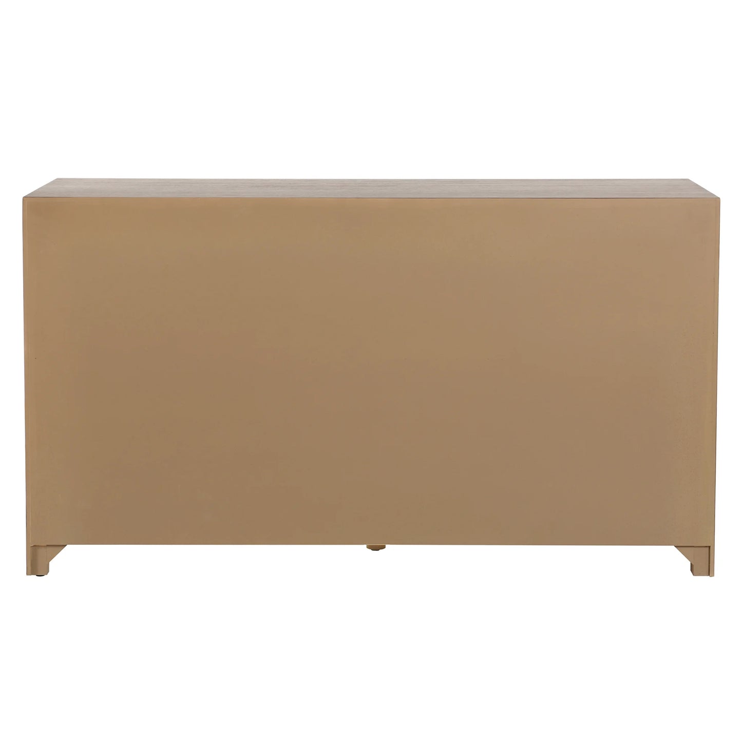 Norman Wyatt Home Nyack Four Door Buffet with Twin Wine Bottle Storage Bins Stylish and Functional Dining Storage Solution