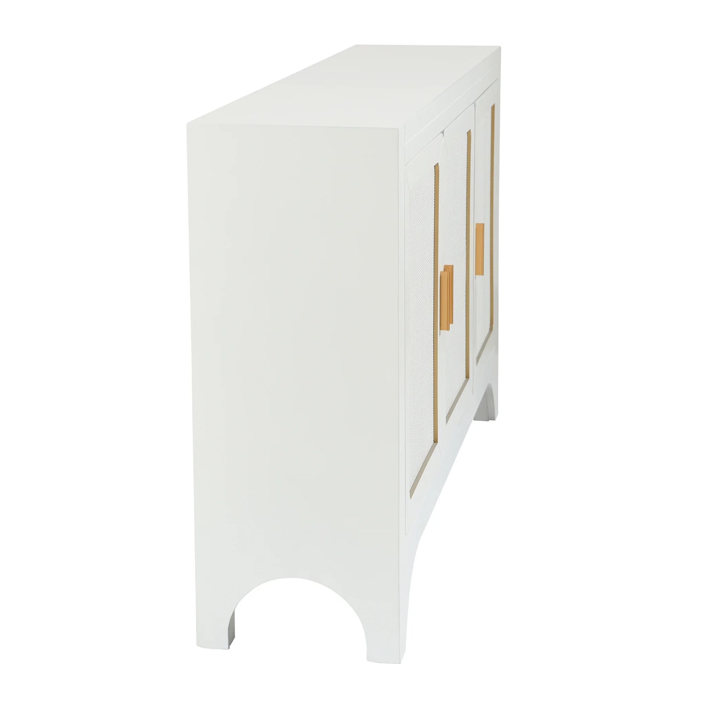 Norman Wyatt Home Hampton Three Door Cabinet Elegant and Functional Storage Solution