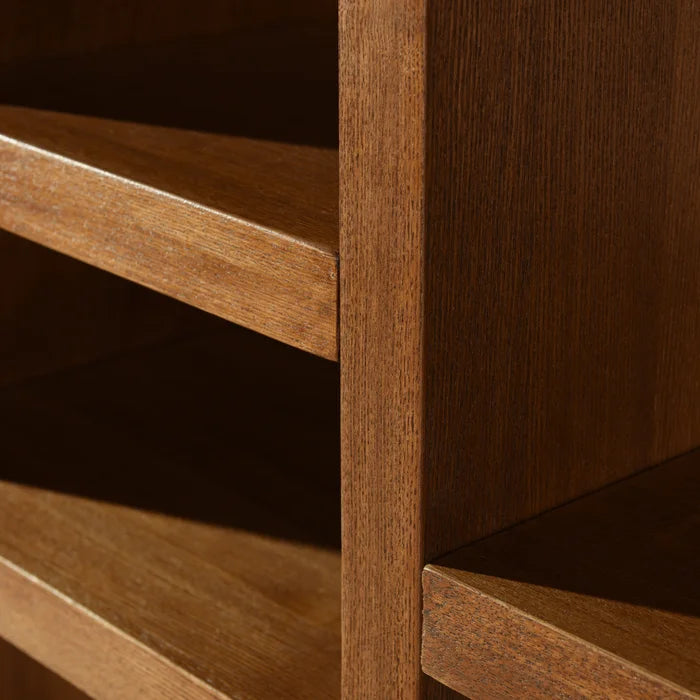 Amber Woodgrain | Norman Wyatt Home | Wooden Room Divider – A Stylish and Functional Divider for Your Space