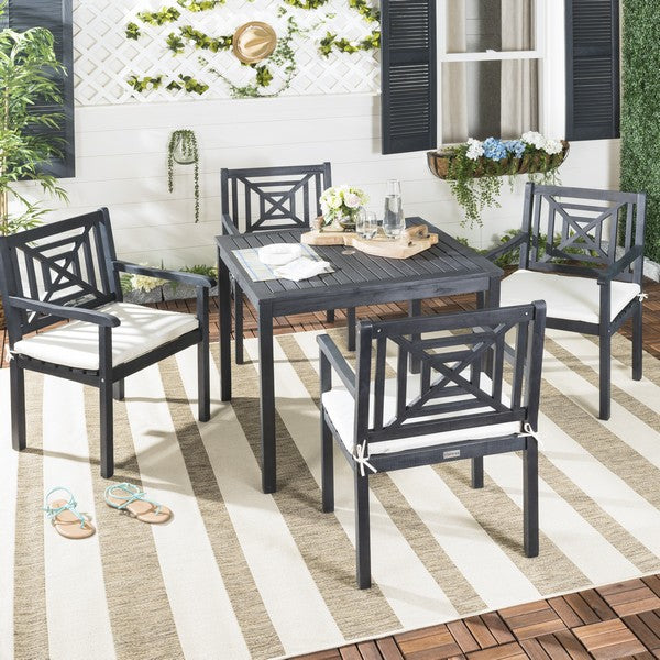Del Mar 5-Piece Outdoor Dining Set - Stylish & Durable Patio Furniture for Entertaining