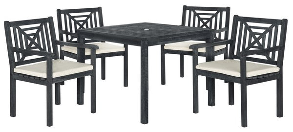Del Mar 5-Piece Outdoor Dining Set - Stylish & Durable Patio Furniture for Entertaining