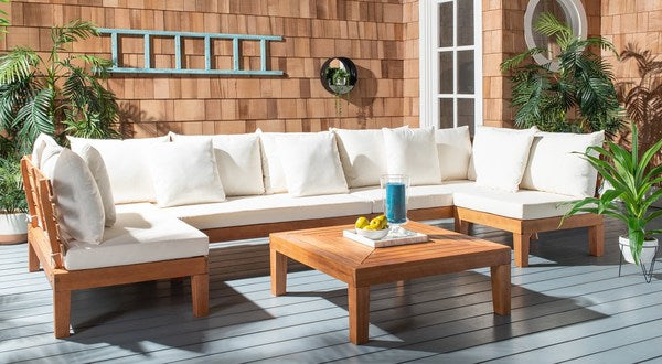 Granton 5-Piece Outdoor Living Set - Stylish and Comfortable Seating for Relaxed Outdoor Gatherings