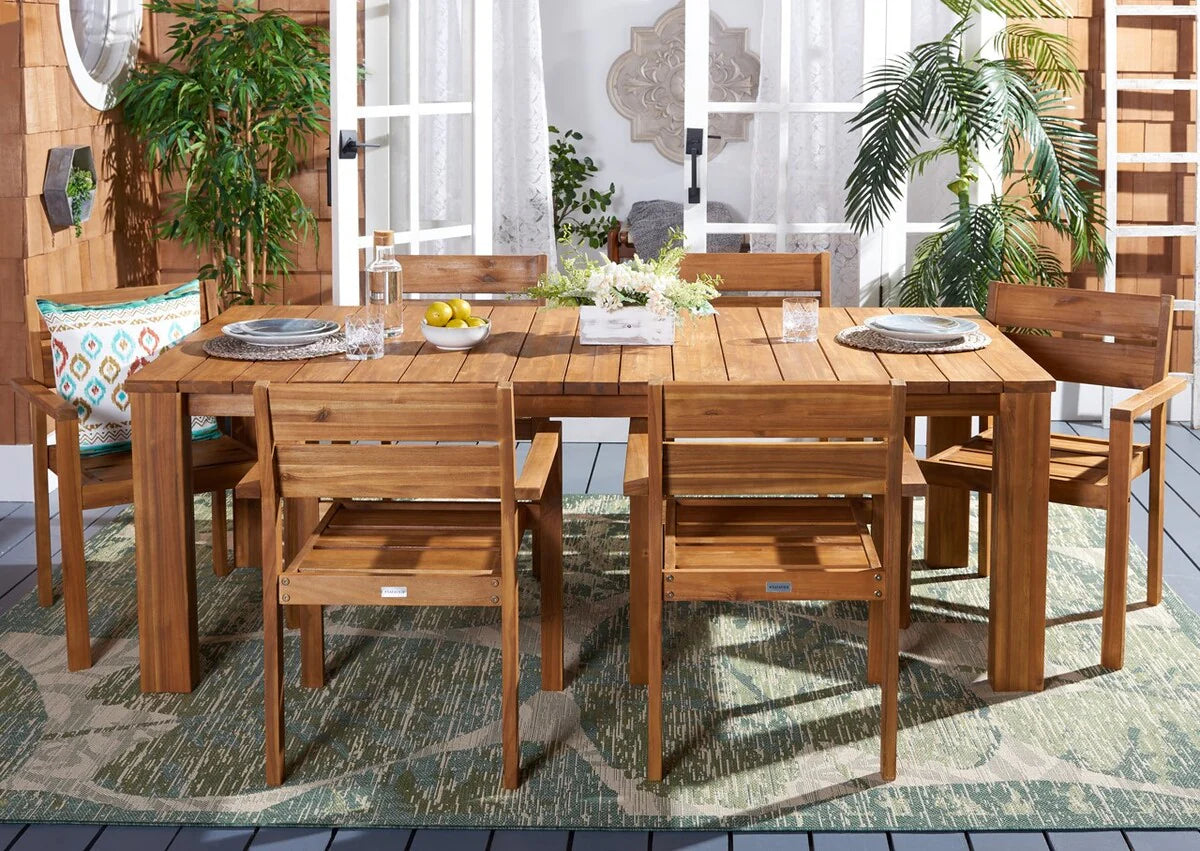Hestia 7-Piece Outdoor Dining Set – Elegant and Durable Outdoor Dining for Entertaining in Style