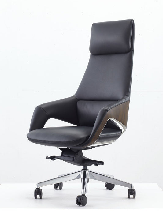 Modrest - Prost Modern Black High Back Executive Office Chair