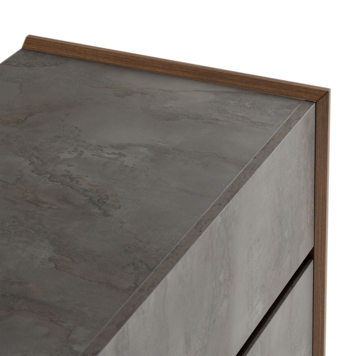 Rado Walnut and Stucco Horizontal dresser