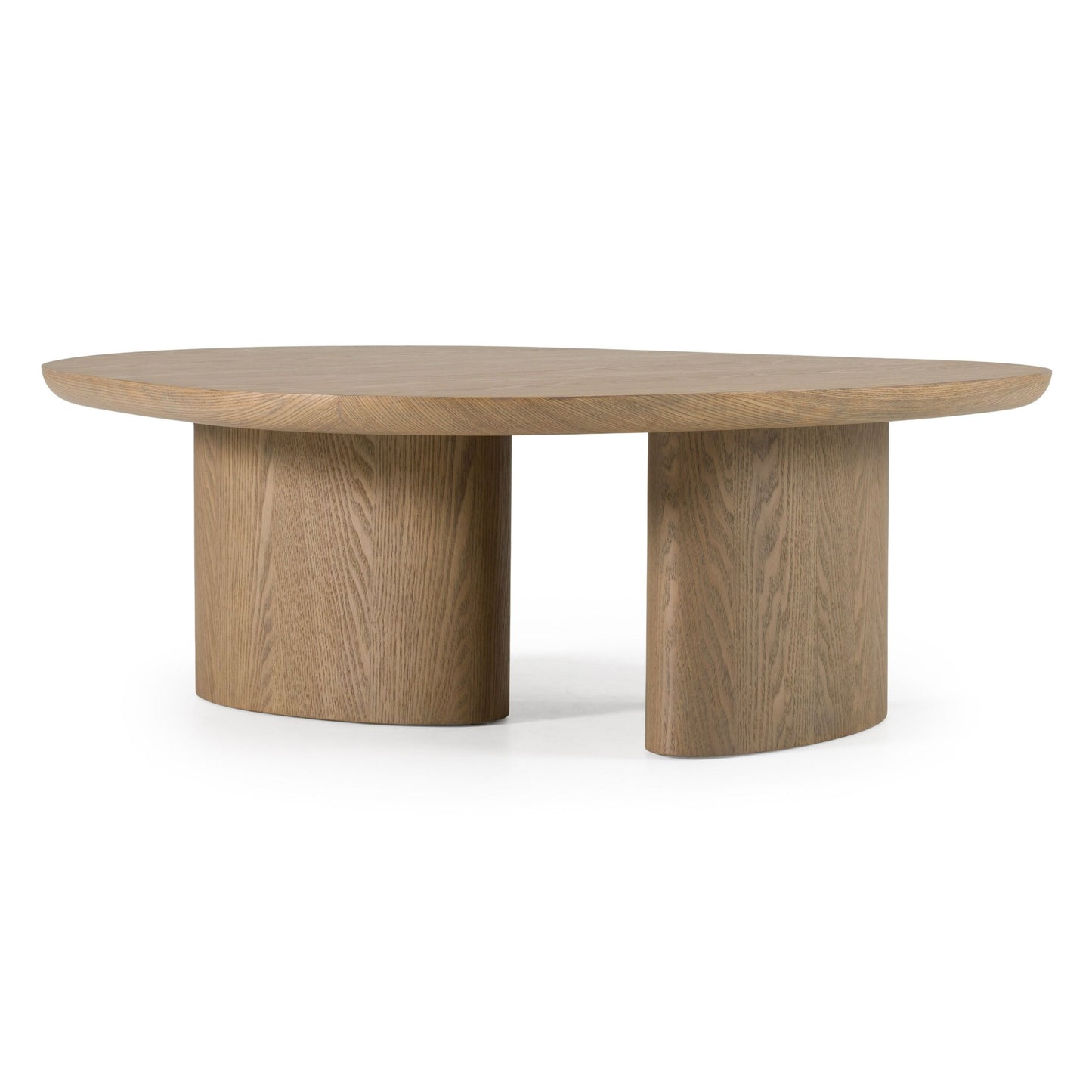 Modrest Raywood Modern 3-Piece Nesting Coffee Table Set – Buckwheat & Onyx Finish