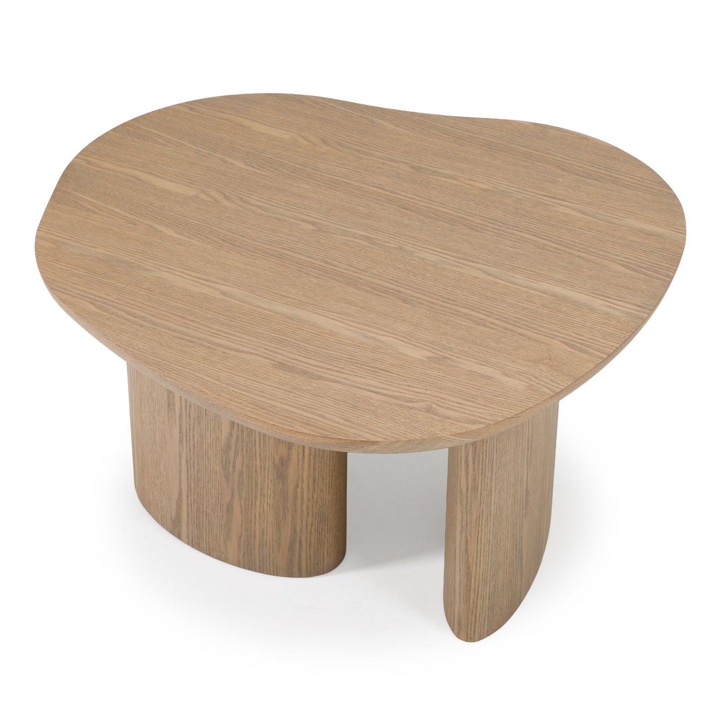 Modrest Raywood Medium Ash Coffee Table – Modern Wood Finish Design
