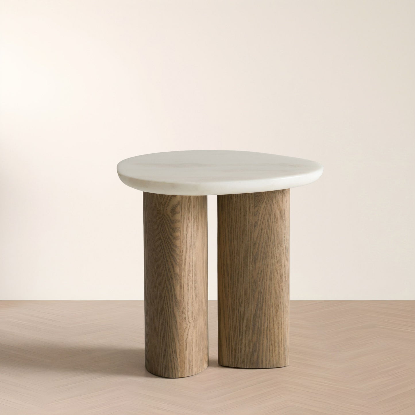 Modrest Raywood Modern 3-Piece Nesting Coffee Table Set – Buckwheat & Onyx Finish