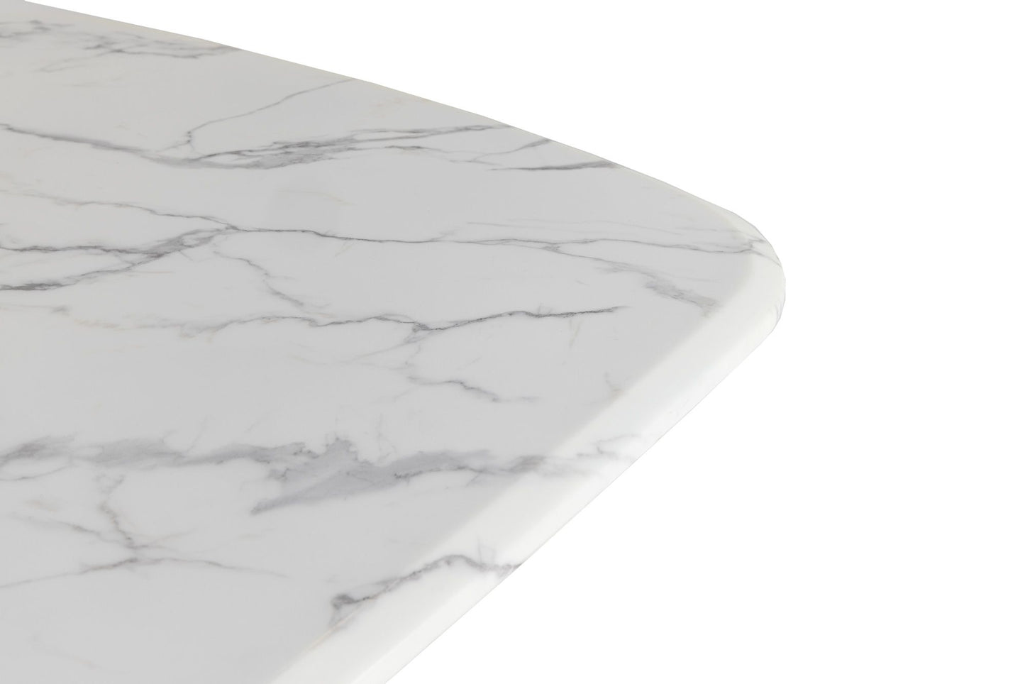 Modrest Reynold Glam Faux Marble + Gold Stainless Steel Dining Table A Stunning Fusion of Opulent Design and Contemporary Sophistication for Glamorous Dining Spaces