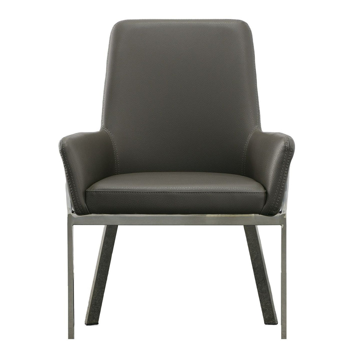 Robin Grey Bonded Leather Dining Chair