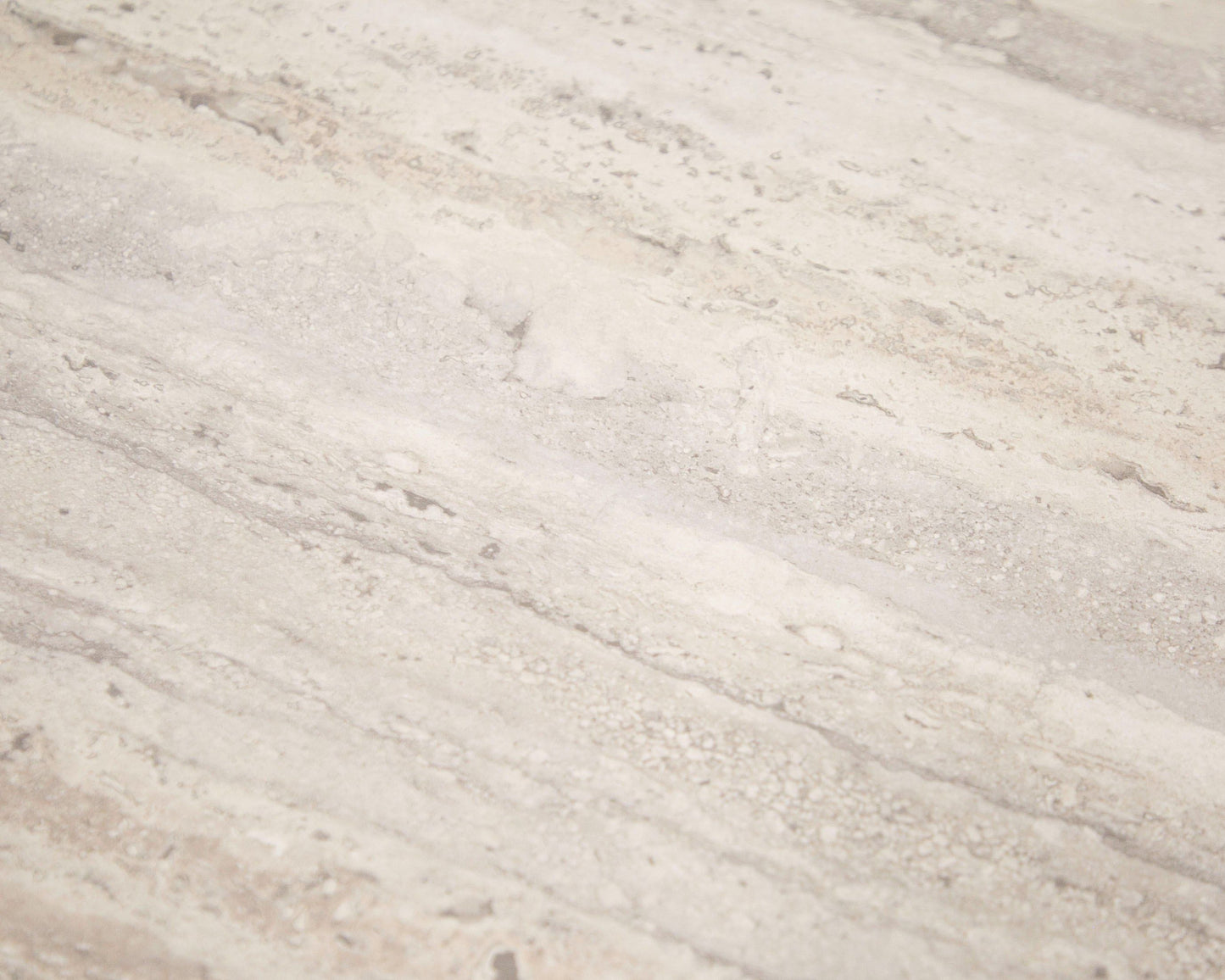 Nova Domus Roma - Modern Faux Travertine Round End Table