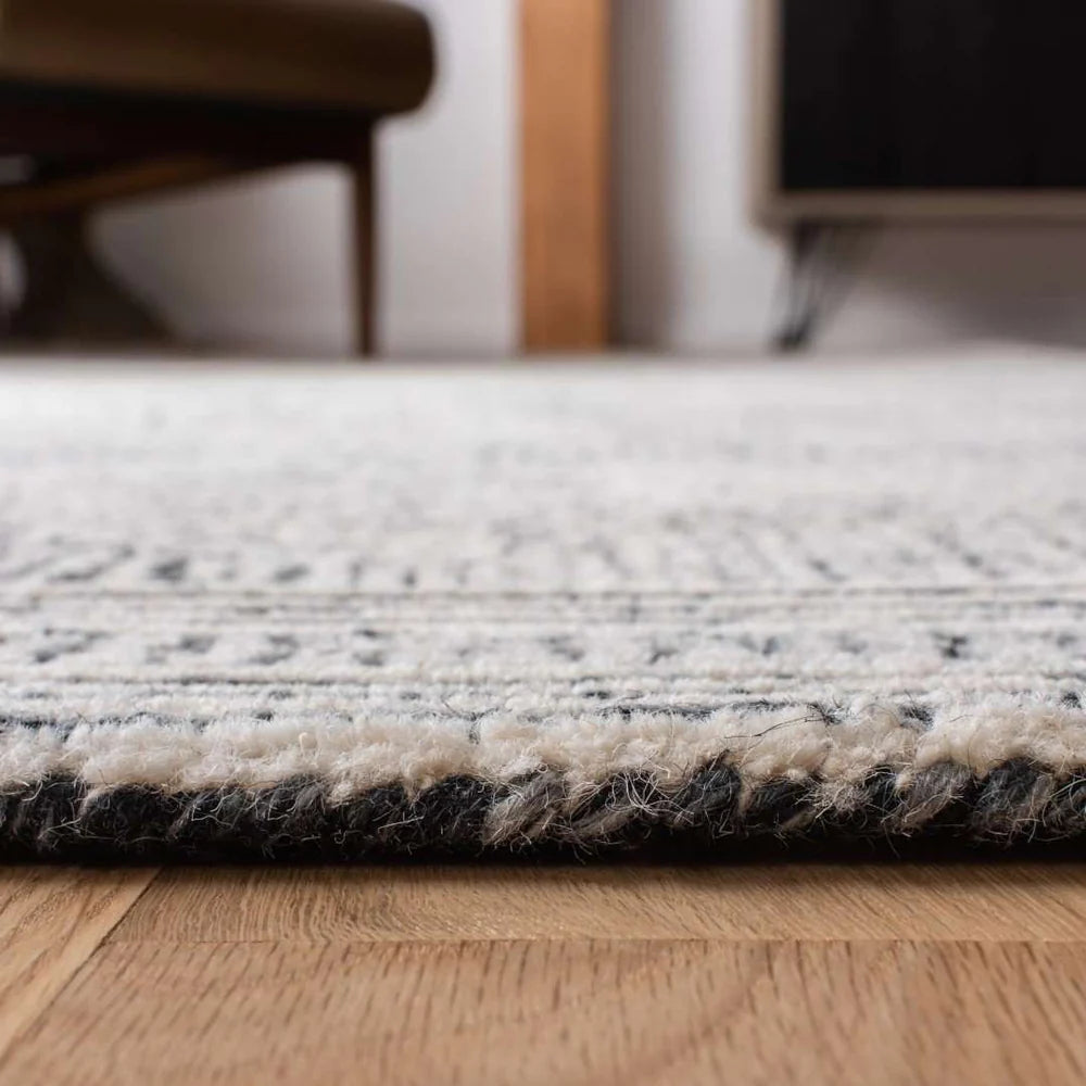Abstract Tufted Wool Rug - Modern and Artistic Rug for Adding Texture and Style to Your Space