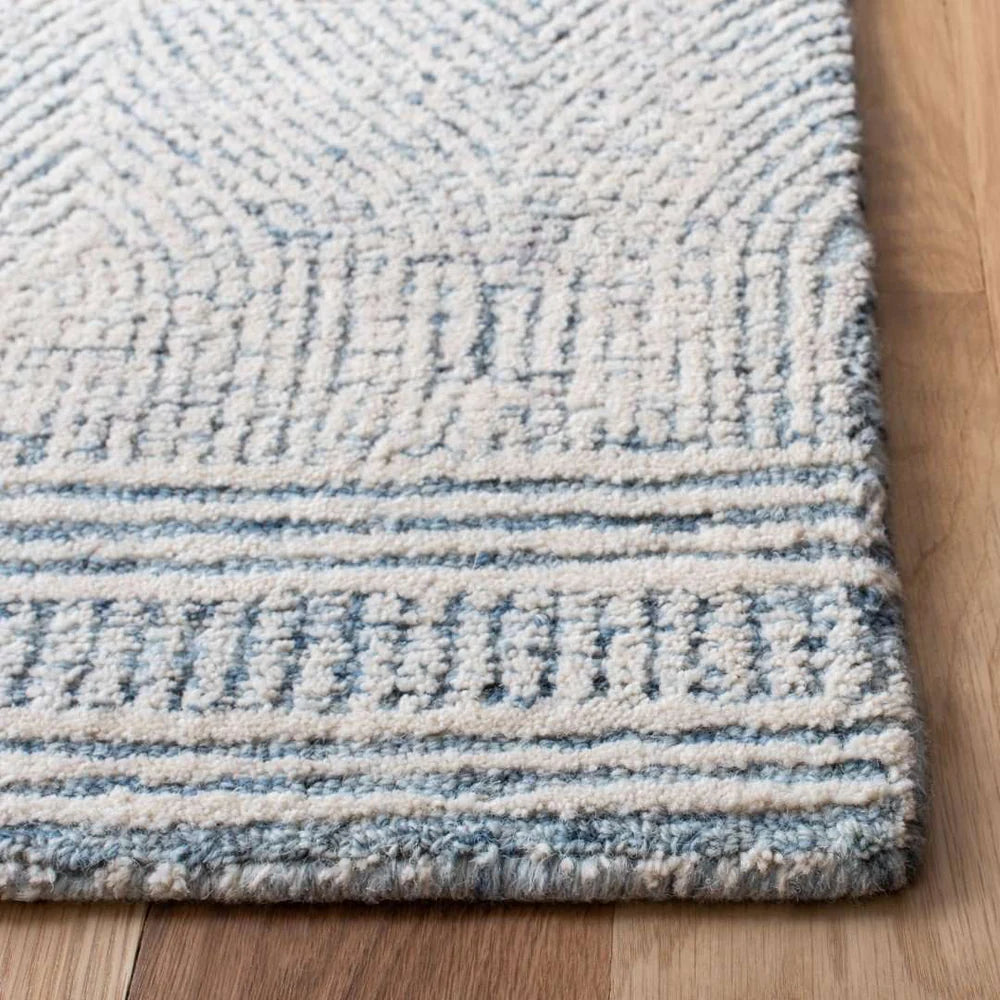 Abstract Tufted Wool Rug - Modern and Artistic Rug for Adding Texture and Style to Your Space