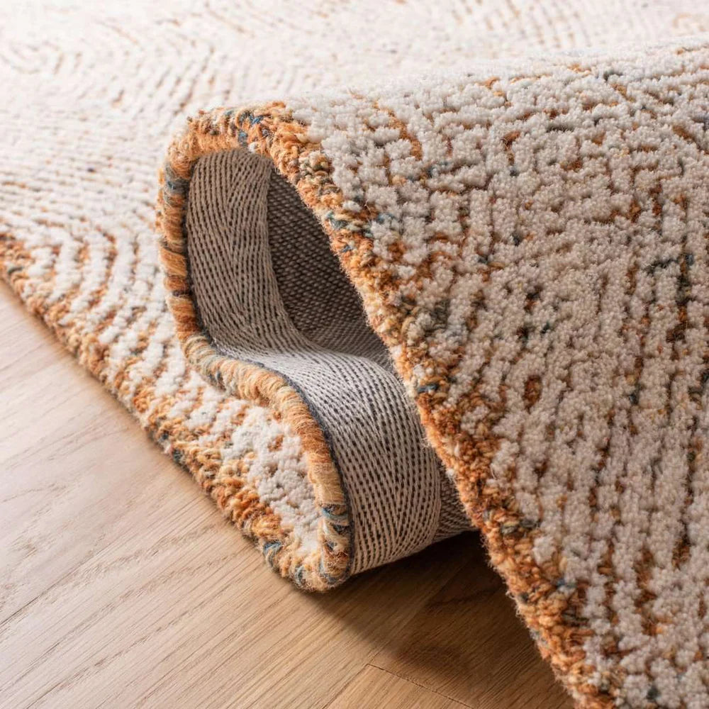 Abstract Tufted Wool Rug - Modern and Artistic Rug for Adding Texture and Style to Your Space