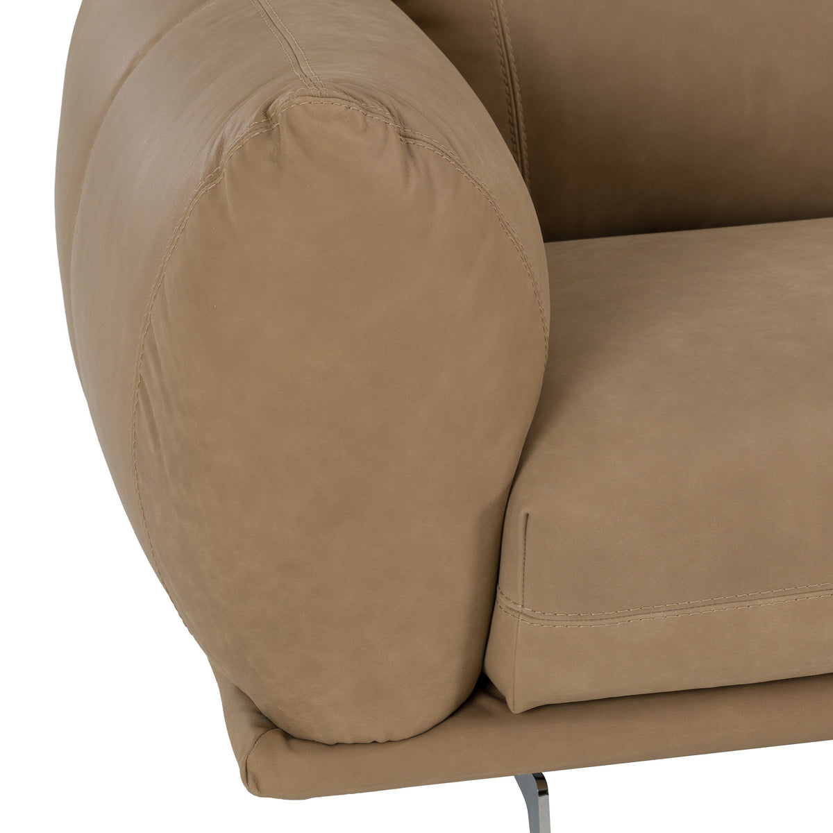 Saint Tropez Modern Italian Desert Leather Sofa