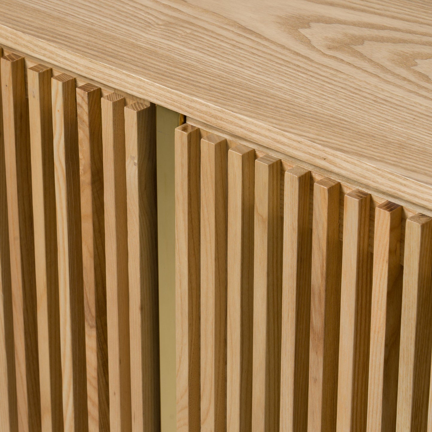 Modrest Sandy - Modern Natural Ash Buffet - Stylish and Functional Storage Solution