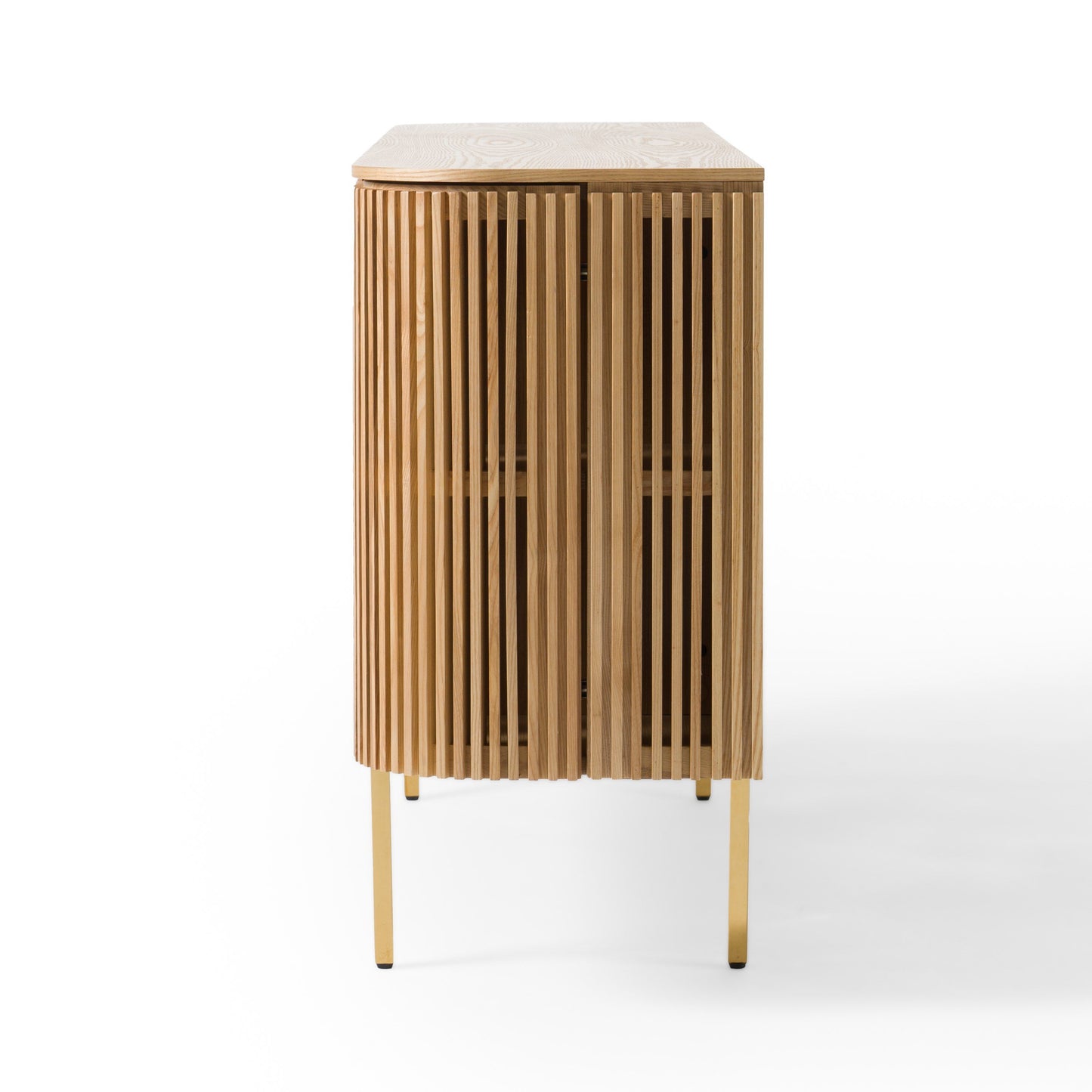 Modrest Sandy - Modern Natural Ash Buffet - Stylish and Functional Storage Solution