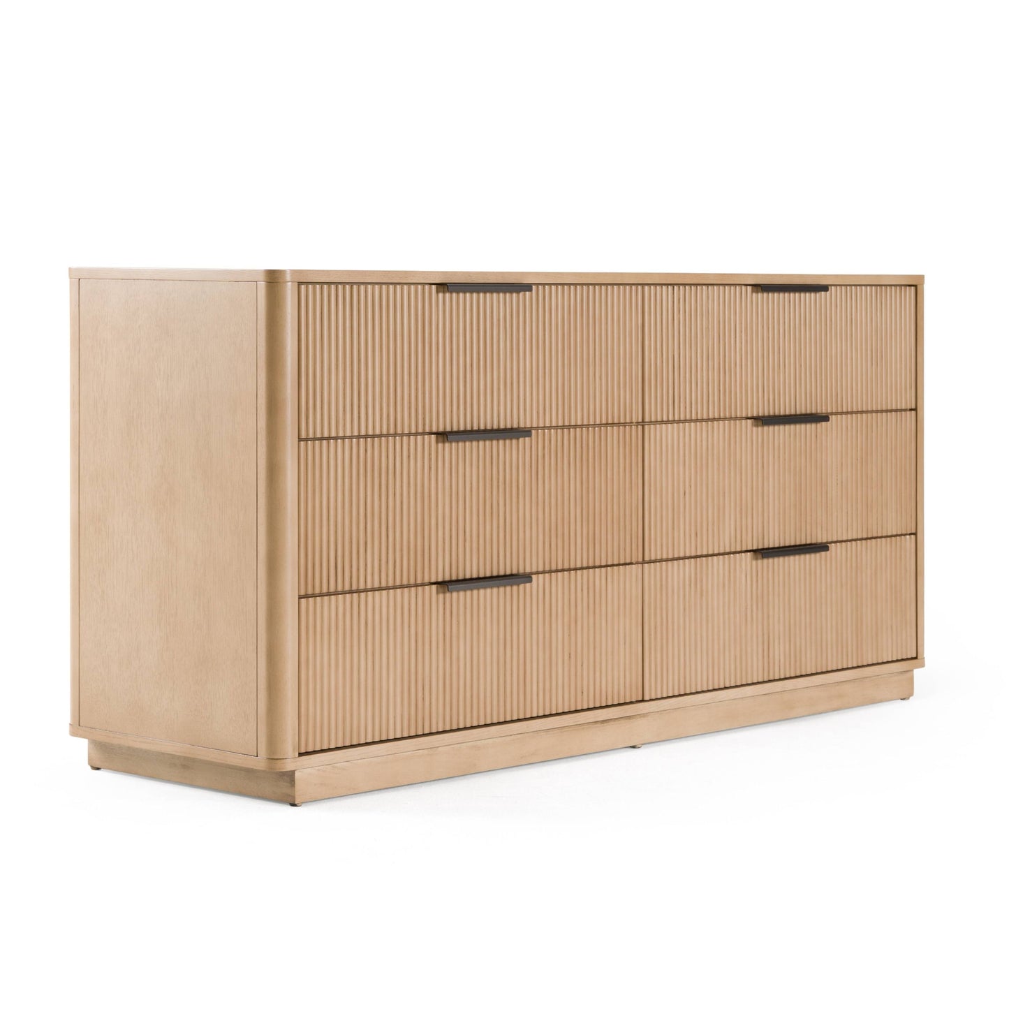 Nova Domus Santa Monica Modern Natural Oak Dresser - Stylish & Functional Bedroom Storage