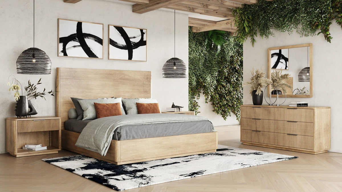 Santa Monica Natural Oak Nightstand
