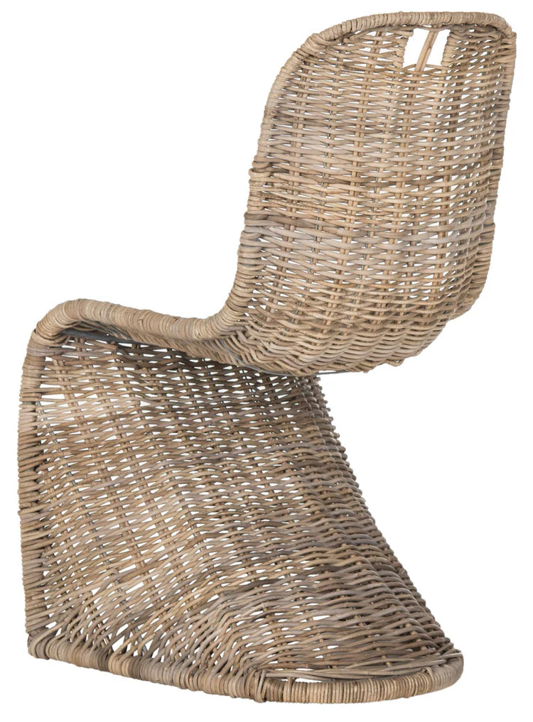 Cilombo Dining Chairs (Set of 2) - Chic and Durable Wicker Chairs for Stylish Dining Spaces