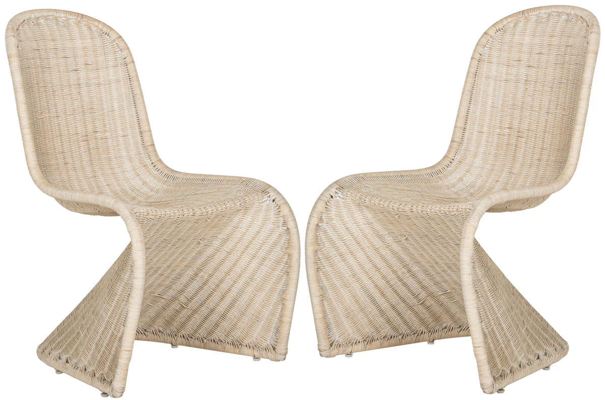 Tana Wicker Side Chair - Elegant and Comfortable Seating with a Natural, Coastal Vibe for Any Room