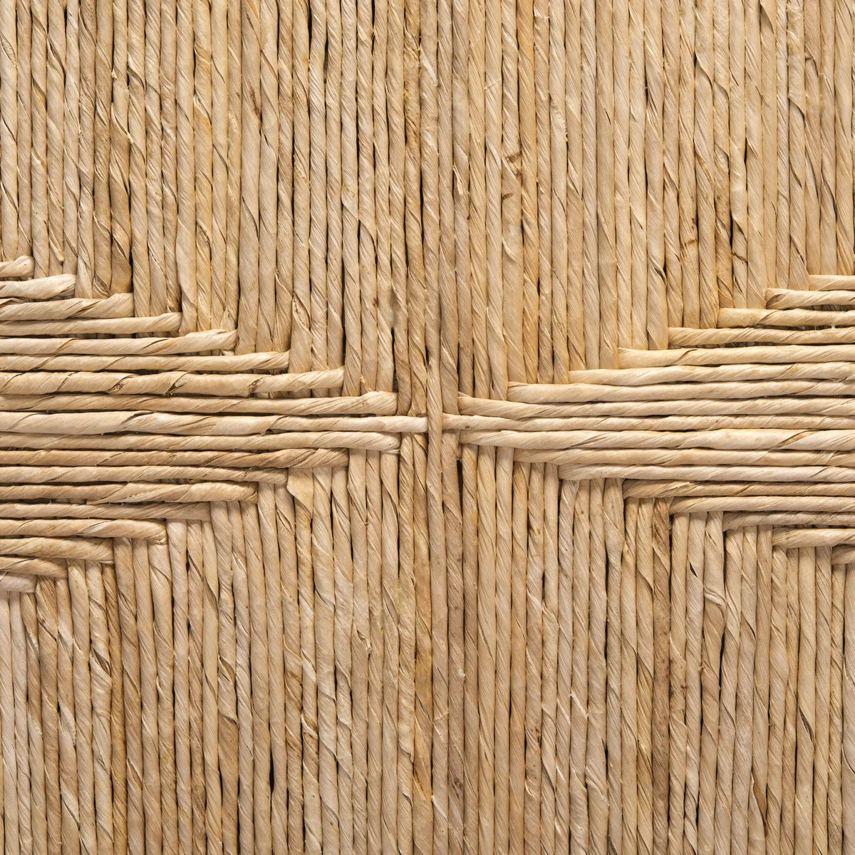 Willa Woven Banana Stem Bed - Natural and Elegant Bed Frame for a Relaxing Bedroom Retreat