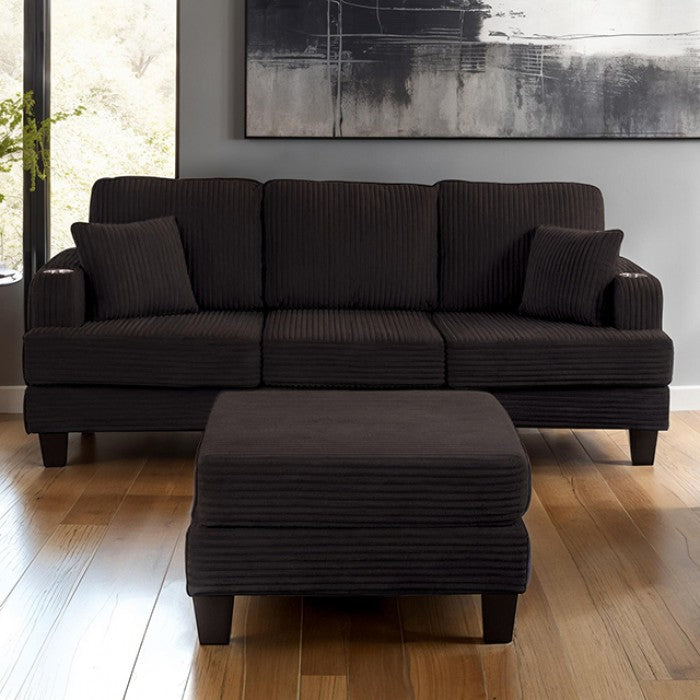 Moretaine Corduroy Contemporary Sofa - Stylish Design with Plush Comfort for a Cozy Living Space