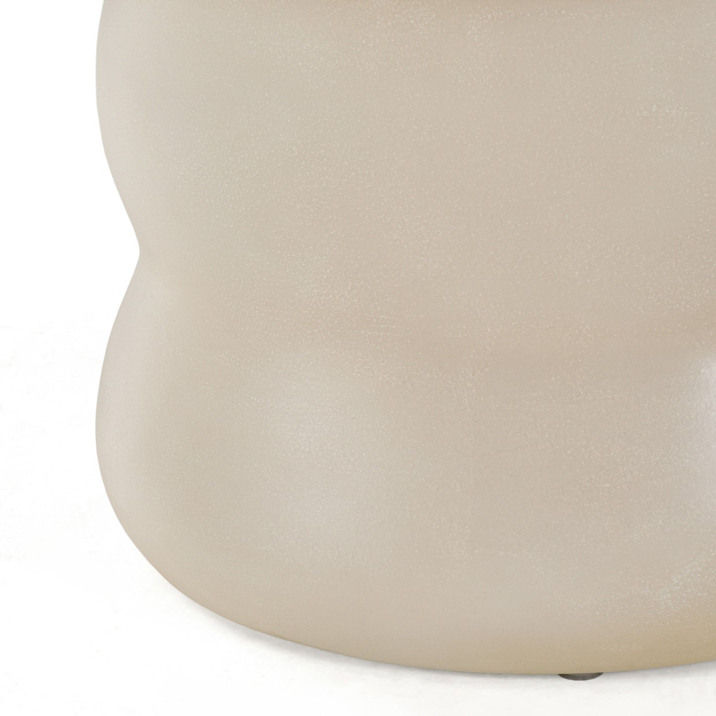 Sosso Modern Sand Fiberform Round Dining Table