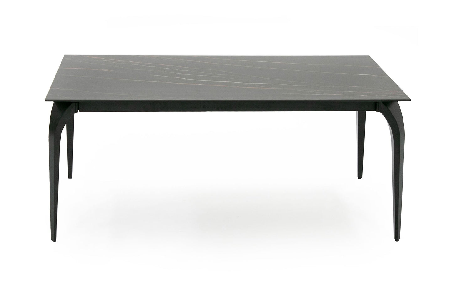 Modrest Suri - Modern Black Ceramic Extendable 71"/94.5" Dining Table