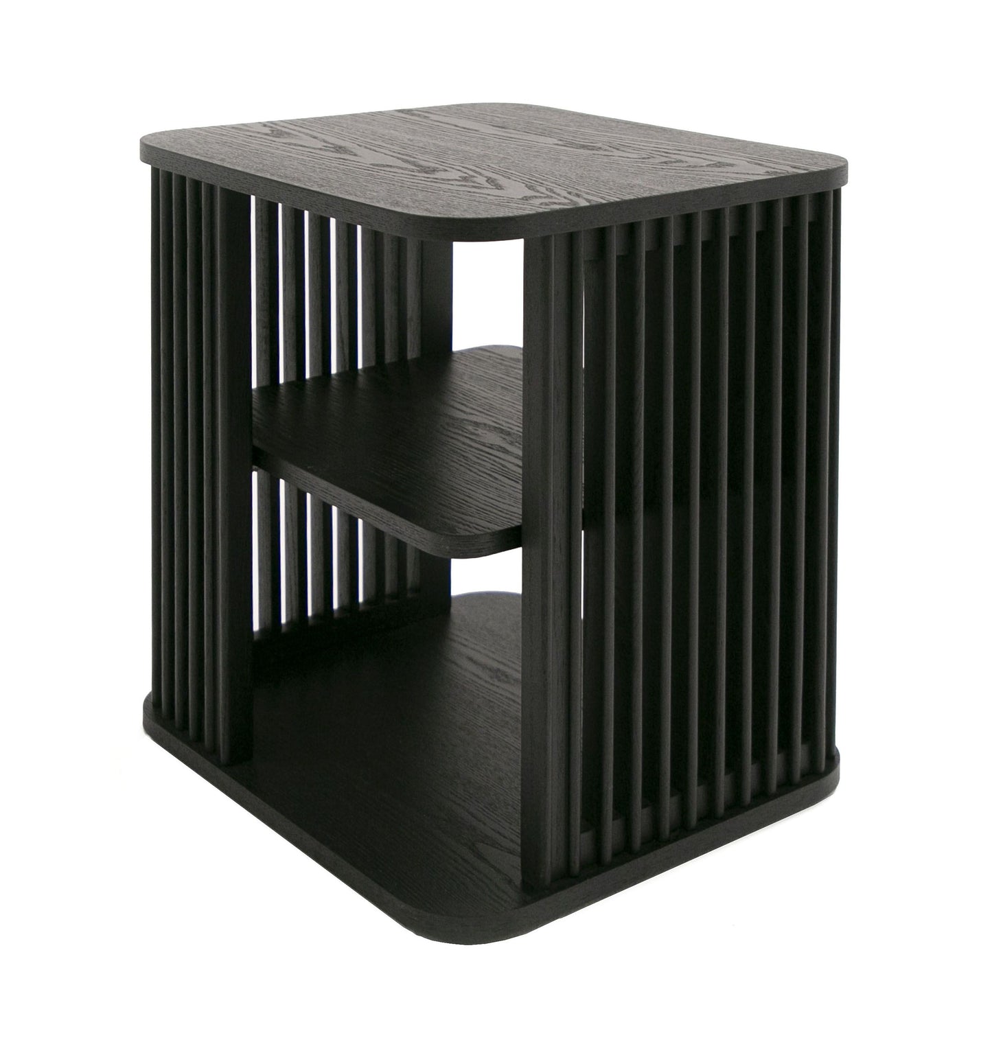 Modrest Thayne - Modern Mid Century Black Ash End Table
