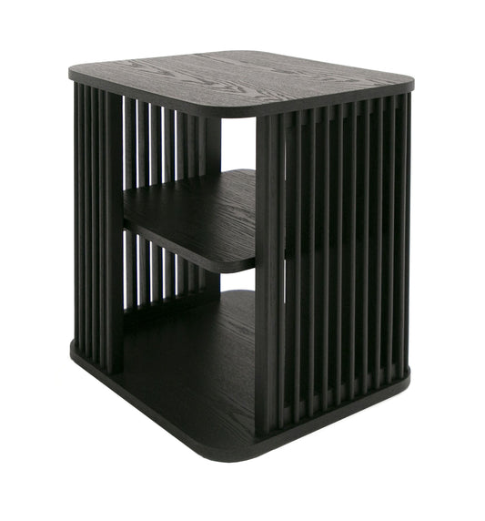 Modrest Thayne Modern Mid-Century Black Ash End Table β Stylish and Durable Accent Piece