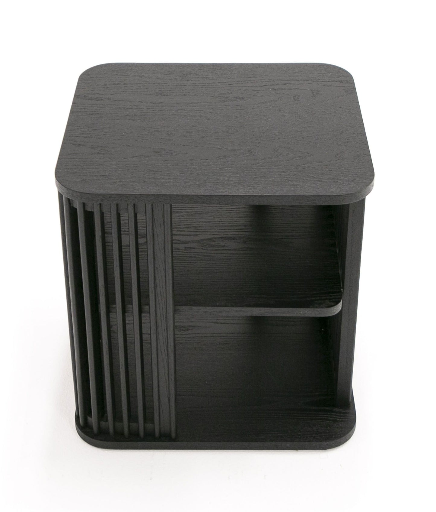 Modrest Thayne - Modern Mid Century Black Ash End Table