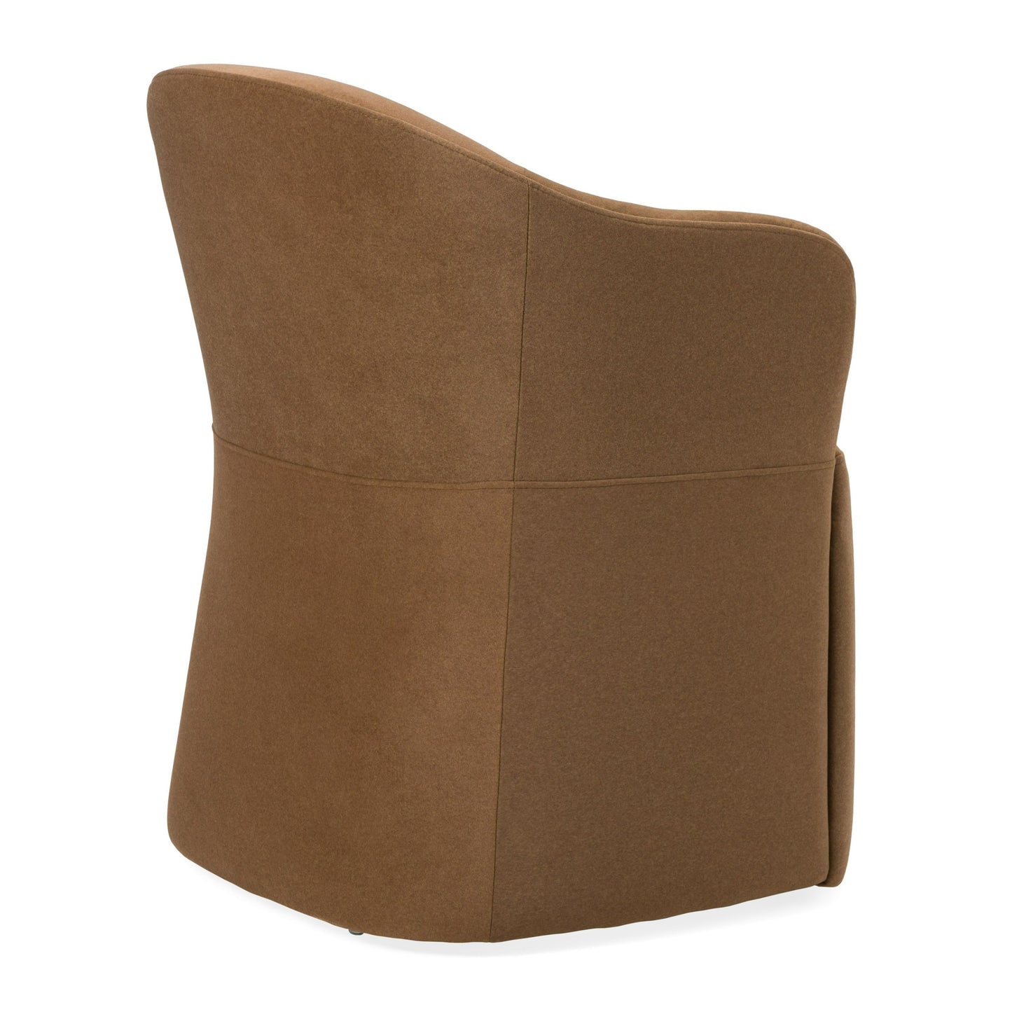 Modrest Timothy Modern Brown Fabric Dining Chair - Stylish and Comfortable Seating for Contemporary Dining Rooms