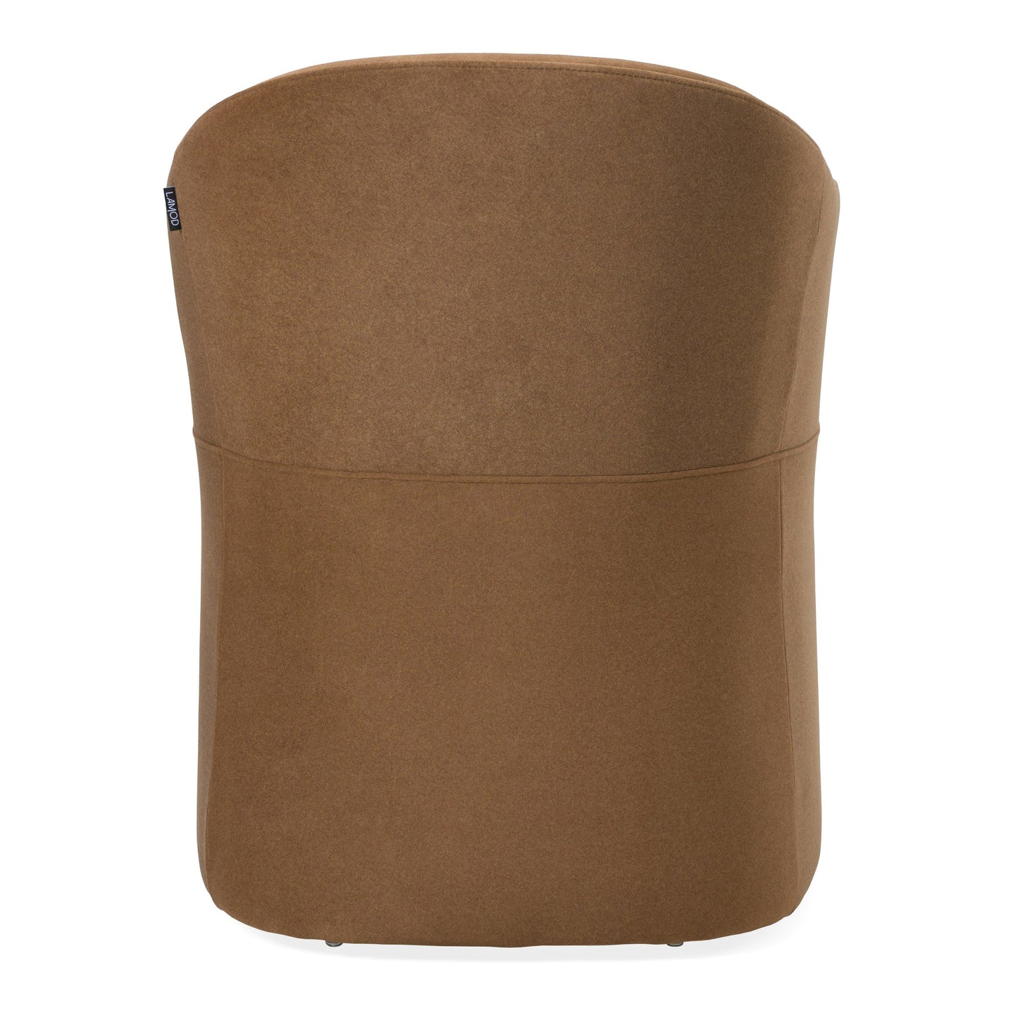 Modrest Timothy Modern Brown Fabric Dining Chair - Stylish and Comfortable Seating for Contemporary Dining Rooms
