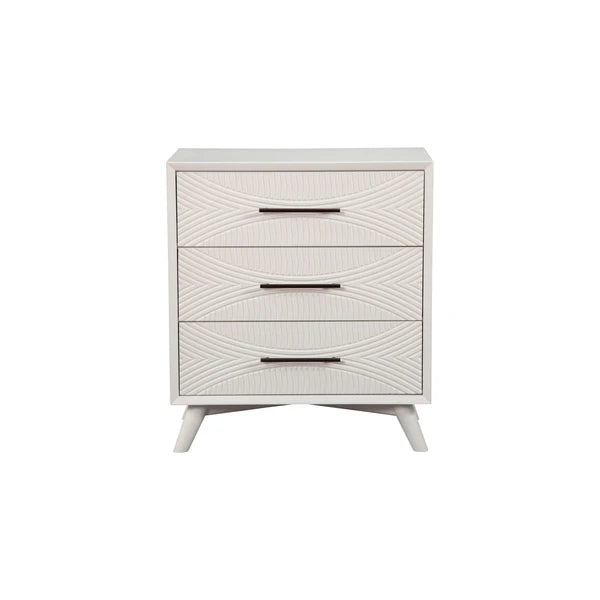 Tranquility White Small Chest - Compact and Elegant Storage Solution
