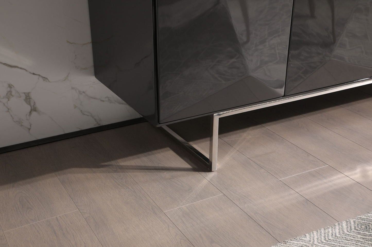 Vanguard Dark Grey High Gloss Buffet