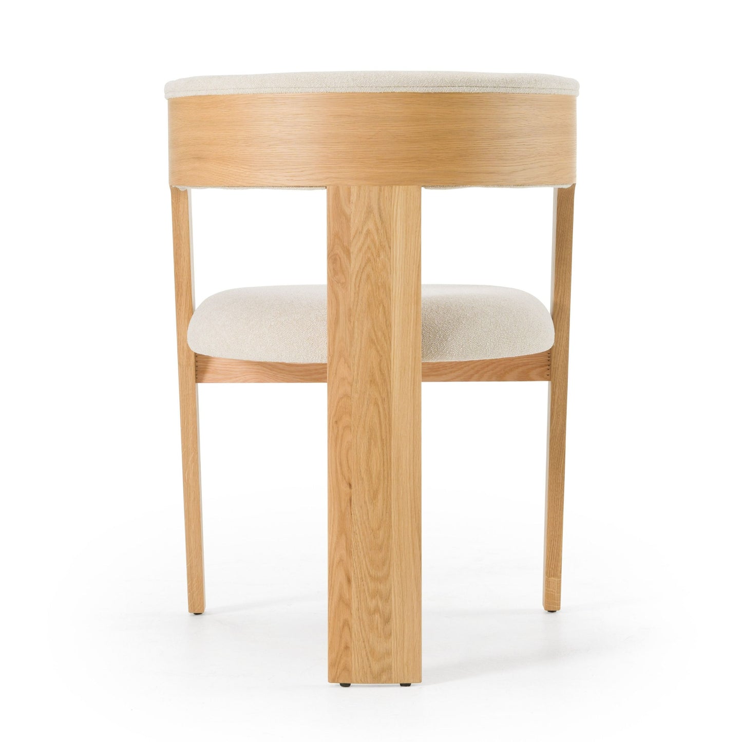 Washington Modern Beige Fabric and White Oak Dining Chair Set of 2 - Elegant and Comfortable Dining Chairs for Modern Homes