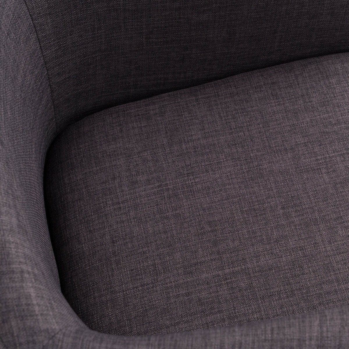 Yukon Grey Fabric and Antique Brass Dining Chair
