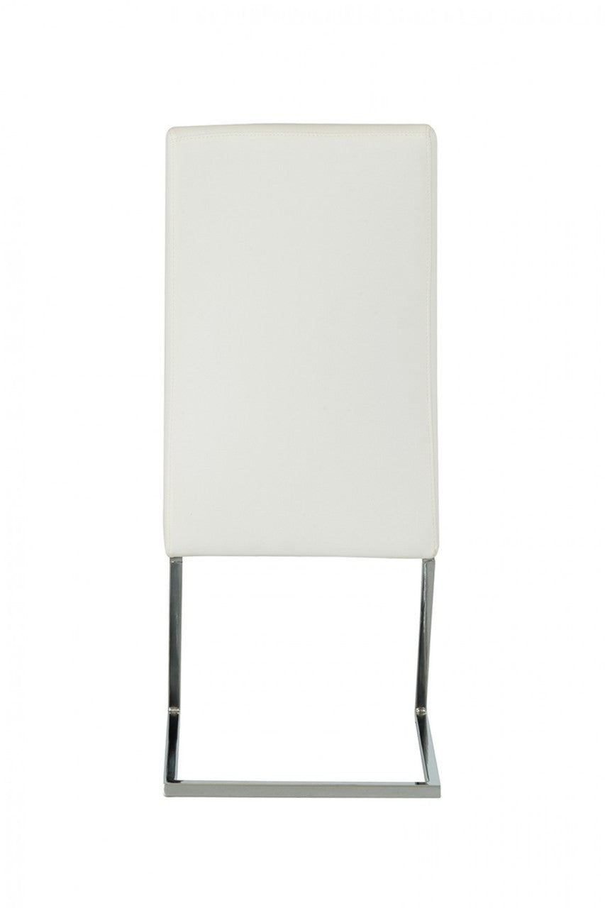 Angora - Modern White Dining Chair (Set of 2)