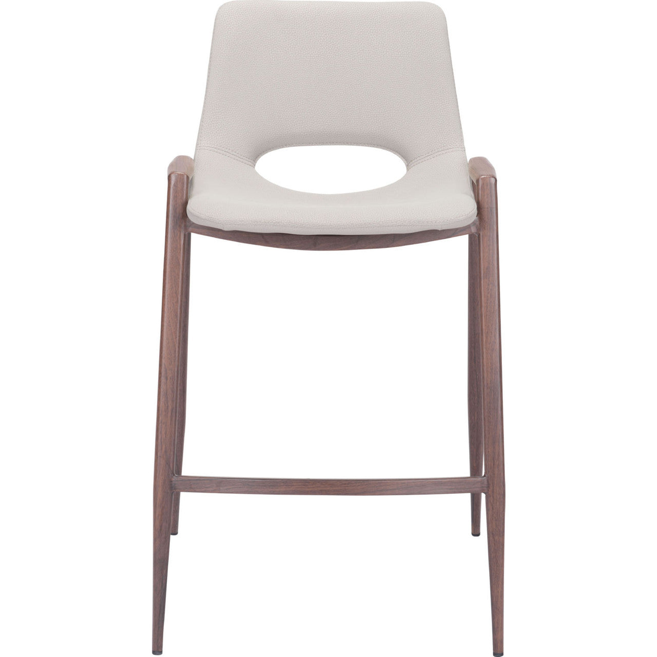 Desi Counter Chair Beige (set of 2)