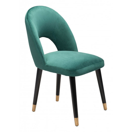 Miami Dining Chair Green Set of 2