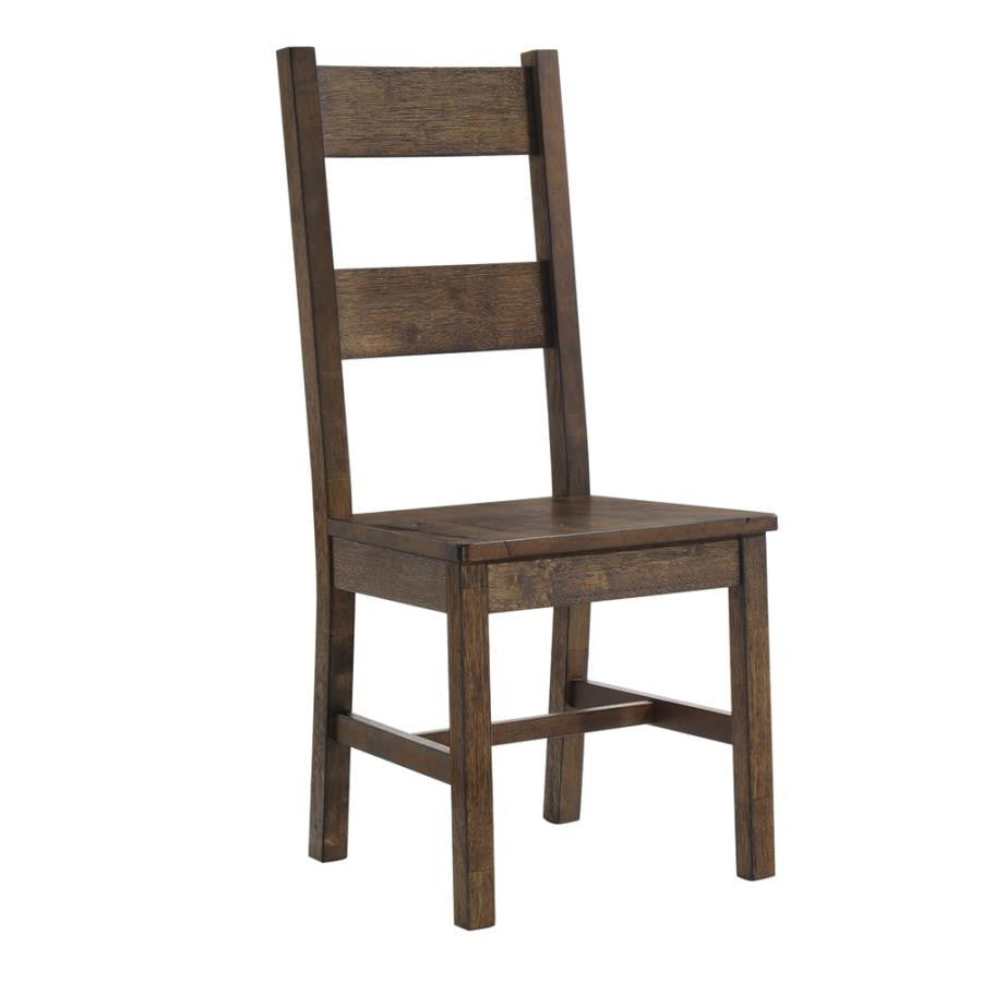 Coleman Rustic Golden Brown Dining Side Chair (Set of 2) - Charming and Durable Chairs for Rustic-Inspired Dining Spaces