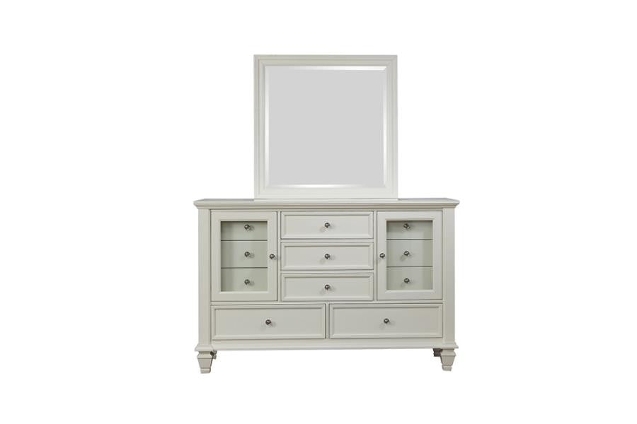 Sandy Beach 11-Drawer Dresser β Elegant Design and Ample Storage for a Timeless Bedroom Look