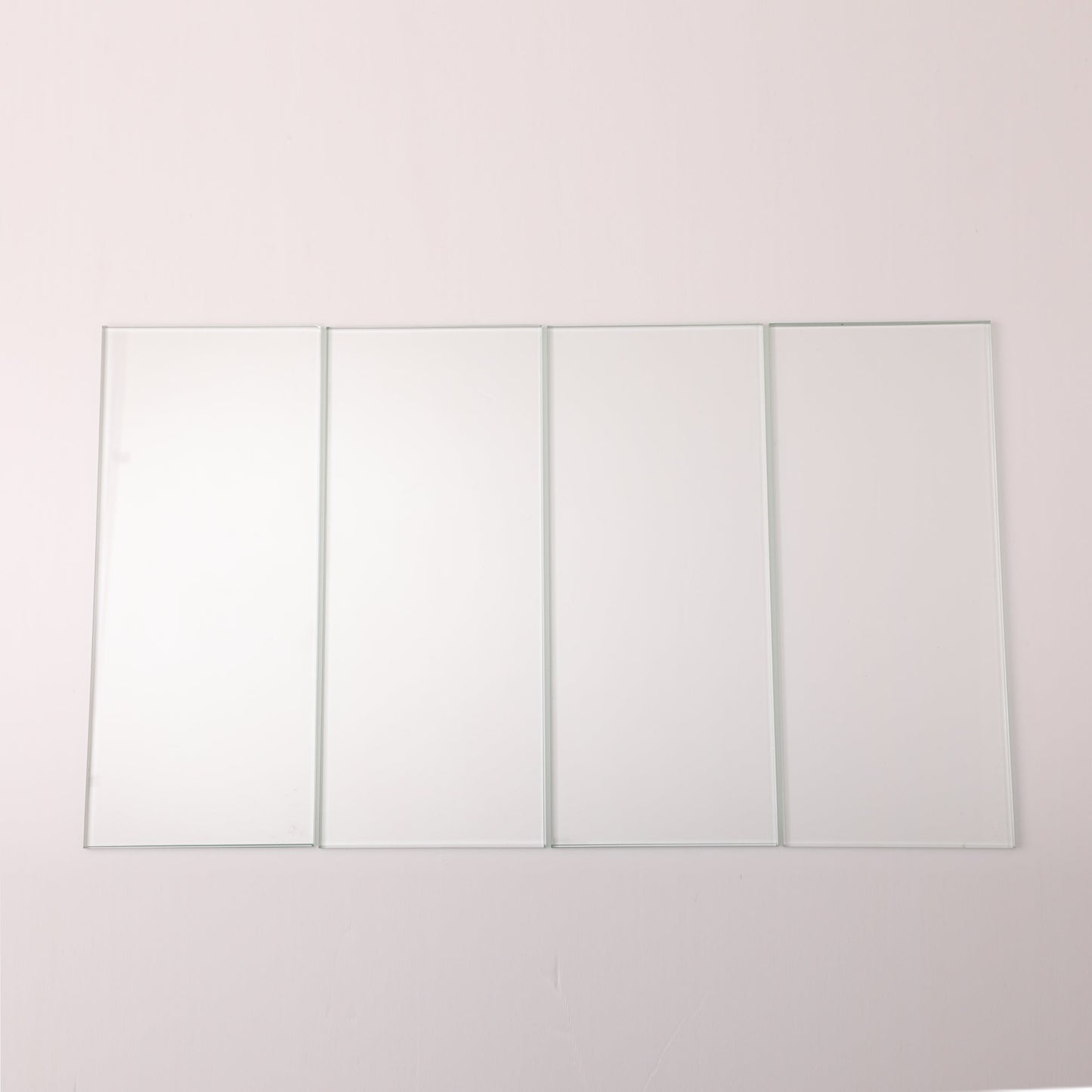 Questo Square Glass Wind Gurad For Fire Table